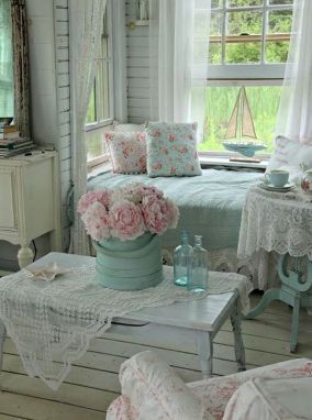 Cute Shabby Chic Home Decoration Ideas That You Can Try 06