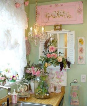 Cute Shabby Chic Home Decoration Ideas That You Can Try 35